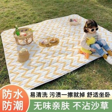 野餐墊戶外防潮墊便攜春游地墊野餐布ins風露營墊子野餐必備用品