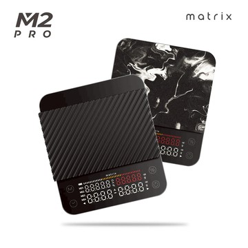 Matrix M2 Pro AI大師 義式手沖 LED四顯流速粉水比咖啡秤