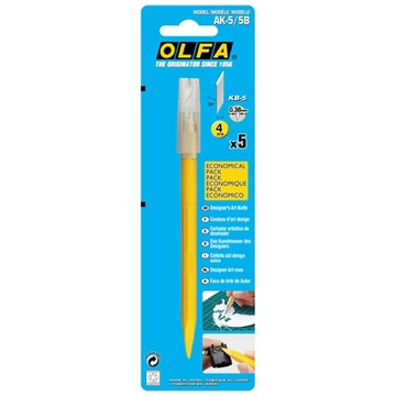OLFA AK-5/5B 細緻型設計用筆刀/雕刻刀 （日本包裝型號216BY型） (NOD)