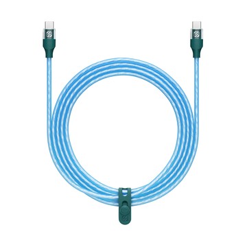 Scosche StrikeLine USB-C 對 USB-C 連接線 (2 公尺)