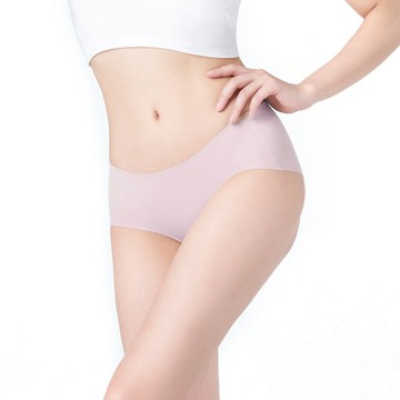 【完美無痕】輕薄抗菌無痕內褲-低腰 - M / 藕粉
