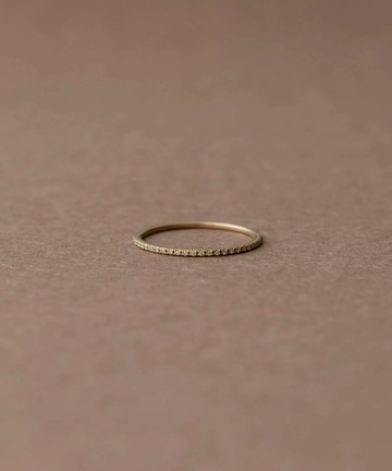 [Tone] ete  K18RBG 黃鑽細版戒指 | 戒指  送禮 情人節 [Rakuten Fashion]