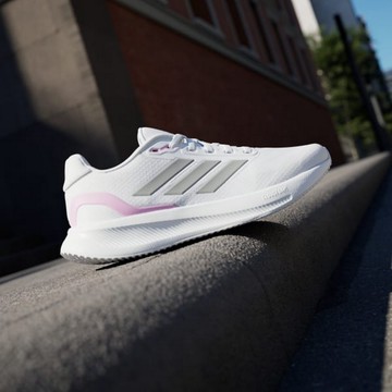 【ADIDAS】RUNFALCON 5 W 跑步鞋 女鞋 白色-JI3981