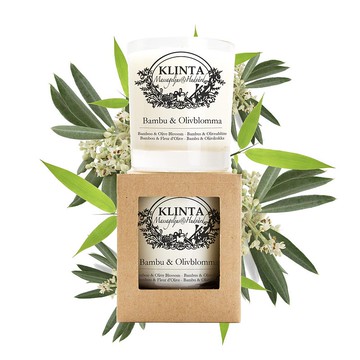 香氛按摩蠟燭 (45小時)- 竹&橄欖花