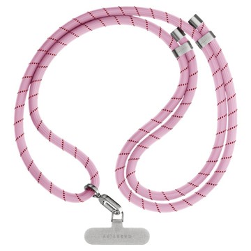 CASETiFY 織繩手機背帶 8mm 附墊片  1個  粉紅色