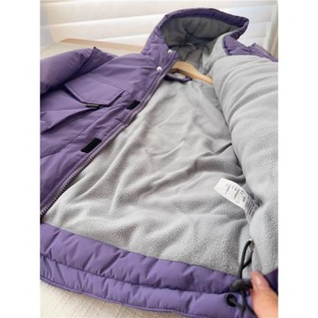【寒冬狠厚沖鋒衣】中大童加絨夾棉沖鋒衣棉服男女童厚棉襖