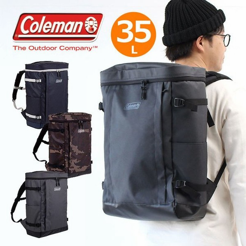 最大24 還元 コールマン シールド35 スクエアバックパック リュックサック Coleman Shield35 防水 Pc収納 A3サイズ対応 通販 Lineポイント最大0 5 Get Lineショッピング