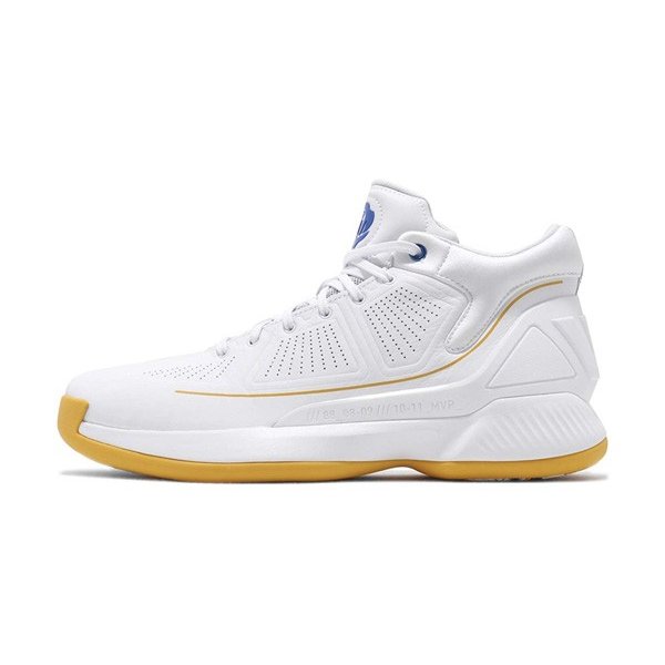 Adidas D Rose 10 アディダス デリック ローズ 10 Men S White Gold Blue F 通販 Lineポイント最大0 5 Get Lineショッピング