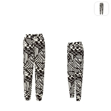 【FILA】女性 運動下著 針織長褲-黑色 5PNX-5808-BK