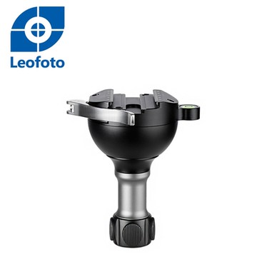 Leofoto徠圖 75mm通用型扳扣球碗夾座轉接座 YB-75MC(彩宣總代理)