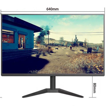 【全網低價 可打統編】順豐包郵20/22/24寸有邊框框監控屏幕臺式電腦顯示器辦公網課專用