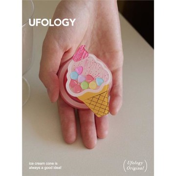 Ufology原創手機磁吸支架支持magsafe桌面便攜蘋果個性創意懶人