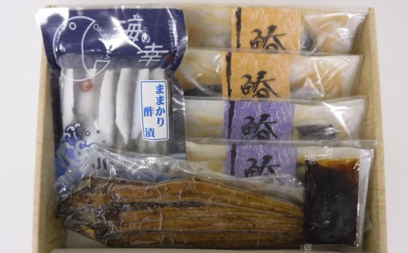 瀬戸内海産 地物 詰合せ  あなご 鰆 鯛 ままかり 加工食品