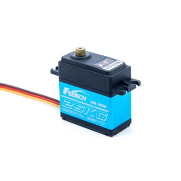 FEETECH飛特FT7125M數字25kg鋁中殼180度RC模型航模PWM金屬齒舵機
