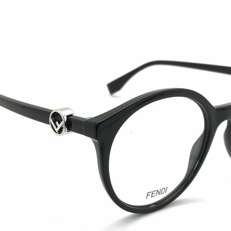 FENDI フェンディ メガネフレーム ブランド ブラック FF-0309
