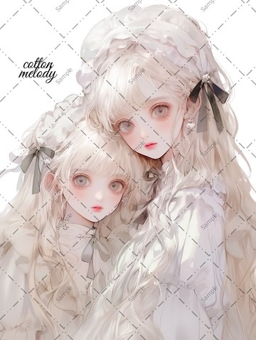 原廠貼紙no.243 人物貼紙 原創貼紙 人物貼紙 女孩貼紙 原創人物貼紙