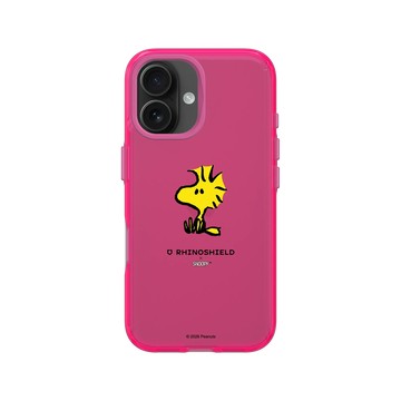 iPhone 16 Clear 粉漾桃 - 史努比 Snoopy - 經典-Woodstock胡士托