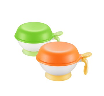 b&h 智多星 二合一便攜兒童輔食研磨碗餐具