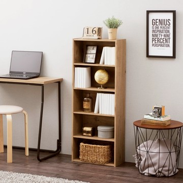 IRIS OHYAMA 木質五層收納櫃 CX-5U (書櫃/置物櫃/漫畫櫃/展示櫃)