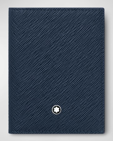 Men's Sartorial Saffiano Bifold Card Holder