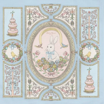 法國Atelier Choux Paris 邦尼與彩蛋包巾
