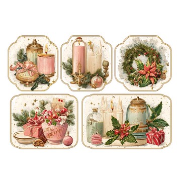 【10月新品3】20-104-0088 剪裁紙・拼貼素材