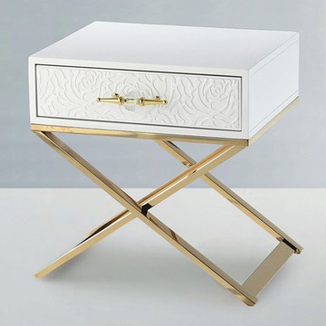 【文創集】愛卡尼 現代風1.7尺單抽床頭櫃(二色可選)-50x40x53cm免組