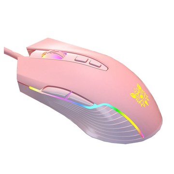 其他品牌滑鼠 CW905 RGB背光 電競 有線滑鼠 女生滑鼠 生日禮物 多彩背光有線滑鼠