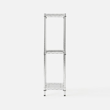 特力屋鍍鉻三層架寬33*深33*高120公分