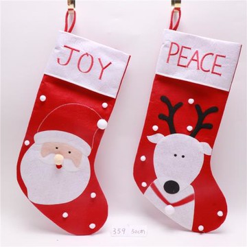 圣誕裝飾用品商場酒店櫥窗場景布置圣誕襪掛件兒童禮物針織襪掛飾