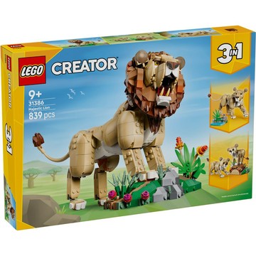 【必買站】樂高 LEGO 31386 野生動物：威風獅子 樂高® Creator 3in1系列