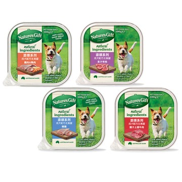 常溫鮮食 【72入組】澳洲Nature Fit添頌系列 犬用主食餐盒 100g/3.5oz