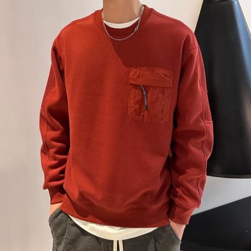 LX新年男裝2025蛇年本命春節新款紅色衛衣中國風加絨長袖休閑秋冬