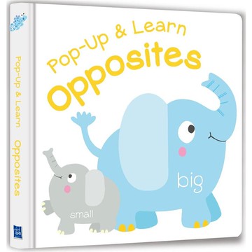 【Listen & Learn Series】Pop－Up & Learn Opposites（可愛互動立體書：對比認知）（附美籍教師朗讀音檔）