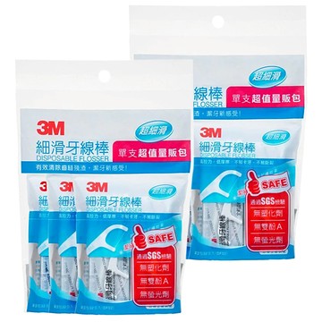 3M Clinpro 細滑牙線棒  32支  6包
