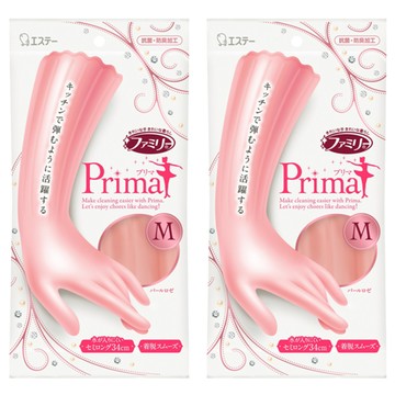 ST 雞仔牌 優美躍動指尖強化手套 總長34公分 全面止滑加工 抗菌防臭  M  粉色  2雙