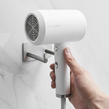 通用型吹風機支架【免打孔】304不銹鋼浴室壁掛支架 不傷牆可鑽可黏掛牆置物架風筒架收納架掛鉤