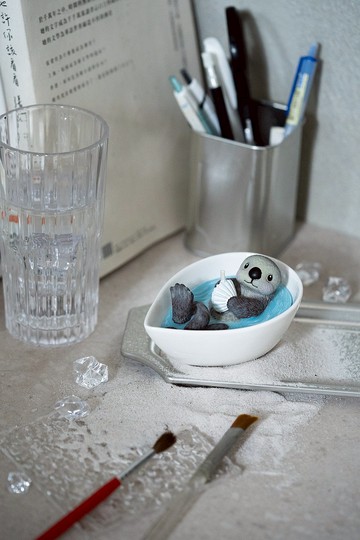 蔚藍海岸• 仰式海獺蠟燭