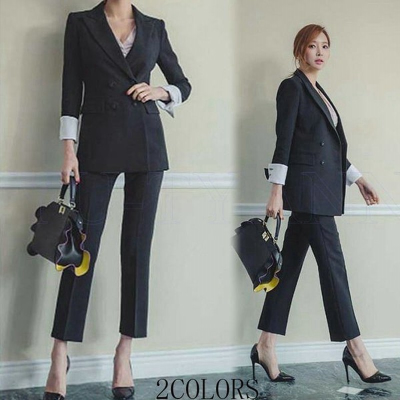 パンツスーツ レディース おしゃれ 入学式 卒業式 ママスーツ 大人 きれいめ 可愛い スーツ 秋春カジュアル ファッション フォー18新作 通販 Lineポイント最大get Lineショッピング