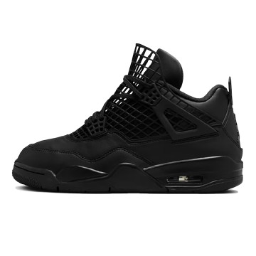 WMNS AIR JORDAN 4 RETRO NET BLACK