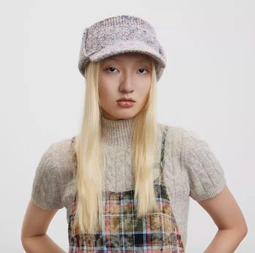 Mashup Knitting Hat 雜色針織 髮帶款飛行帽