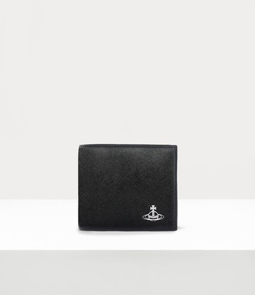 Vivienne Westwood Man Billfold Polycotton Black One Size Unisex