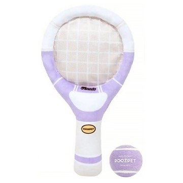 POOZPET 寵物互動網球拍 - 紫色 內含響紙 拔河玩具  155 x 50 x 29mm  1組