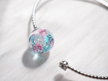 施華洛世奇水晶圓頂手鐲 SDB-10