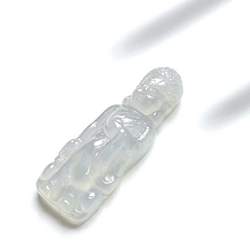 【屬狗/豬本命佛】冰種翡翠阿彌陀佛 | 天然緬甸玉翡翠A貨 | 送禮