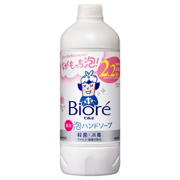 Kao Biore u Foaming Hand Soap, Fruit Scent, Refill, 430ml