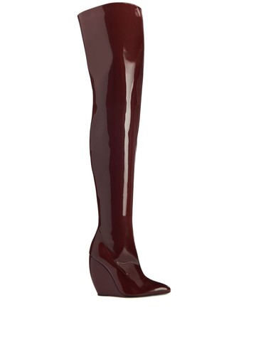 Giuseppe Zanotti - Preety 105mm pointed-toe boots - women - Fabric/Leather/Fabric - 35 - Brown