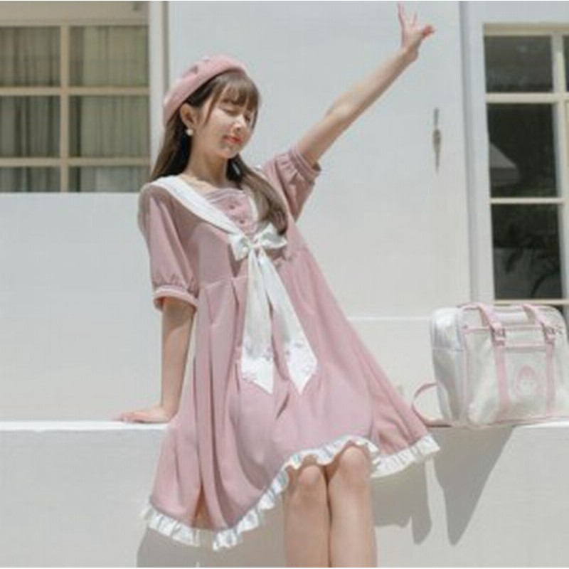 レディース 女の子 ワンピ 制服 女子高生 学生服 通学 半袖 ワンピース 学生清純 ワンピース Aライン 学園可愛い セーラー服 半袖 ワンピ 通販 Lineポイント最大1 0 Get Lineショッピング