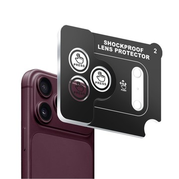 JTLEGEND 18 Pro 系列 / iPhone Duo _ Titanguard滿版高清 鏡頭保護貼（含快貼板）