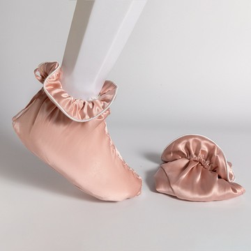 真絲腳套19姆米 100%桑蠶絲四季超薄重磅真絲腳套透氣速乾女多色時尚